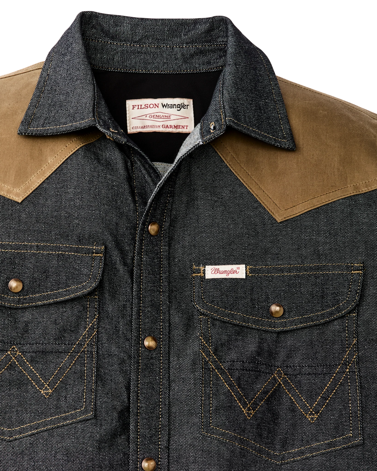 WRANGLER X FILSON WILD ADVENTURE SHIRT - INDIGO