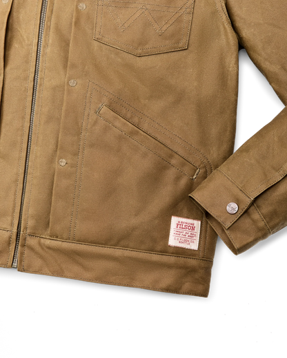 WRANGLER X FILSON ADVENTURE JACKET - DARK TAN