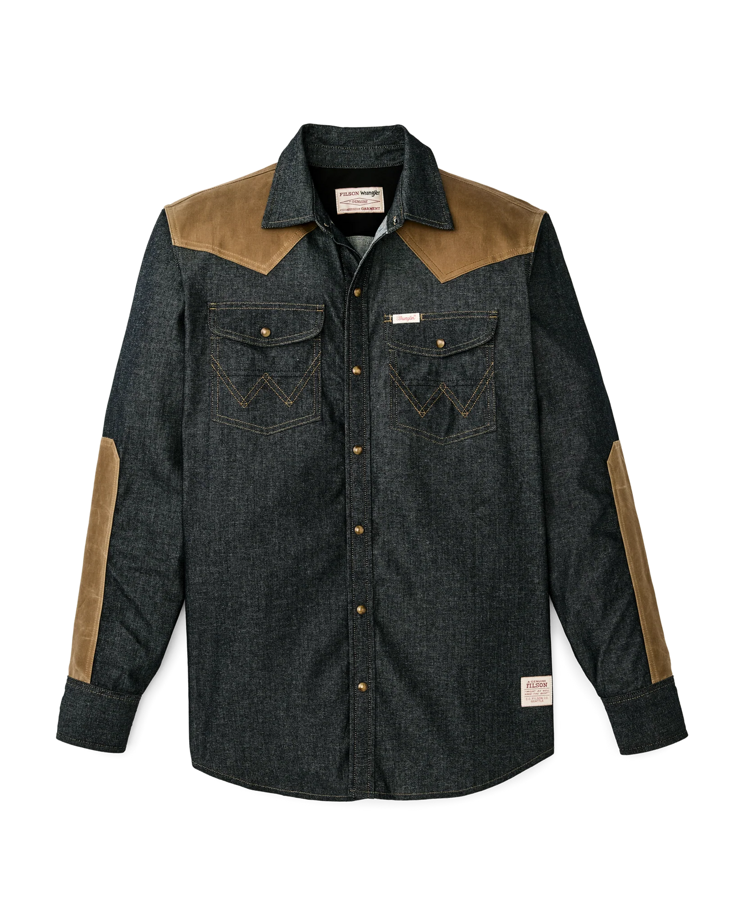 WRANGLER X FILSON WILD ADVENTURE SHIRT - INDIGO