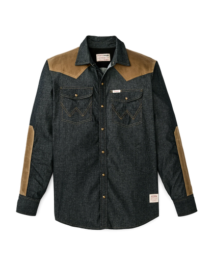 WRANGLER X FILSON WILD ADVENTURE SHIRT - INDIGO