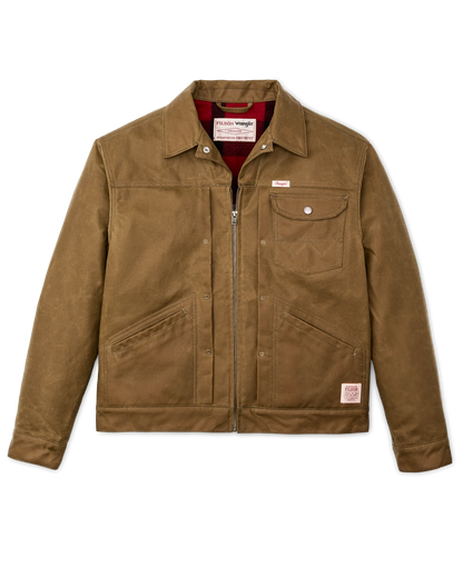 WRANGLER X FILSON ADVENTURE JACKET - DARK TAN