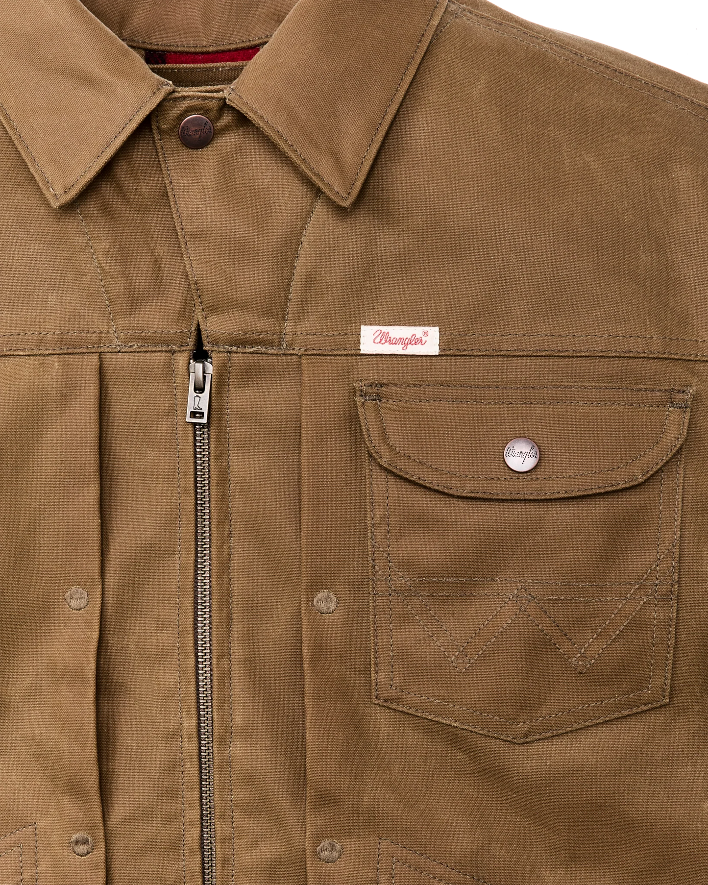 WRANGLER X FILSON ADVENTURE JACKET - DARK TAN