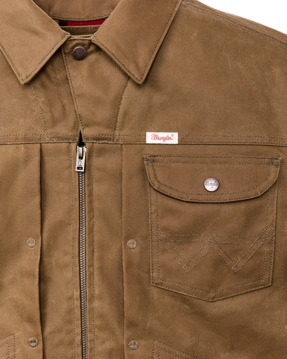 WRANGLER X FILSON ADVENTURE JACKET - DARK TAN