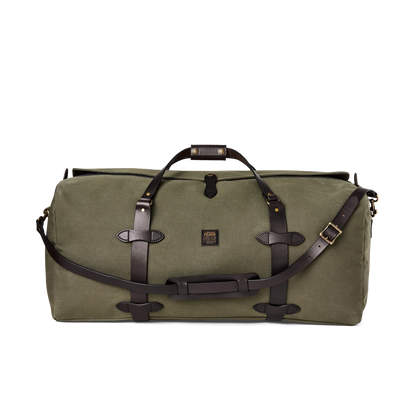 FILSON LARGE RUGGED TWILL DUFFLE BAG - Otter Green