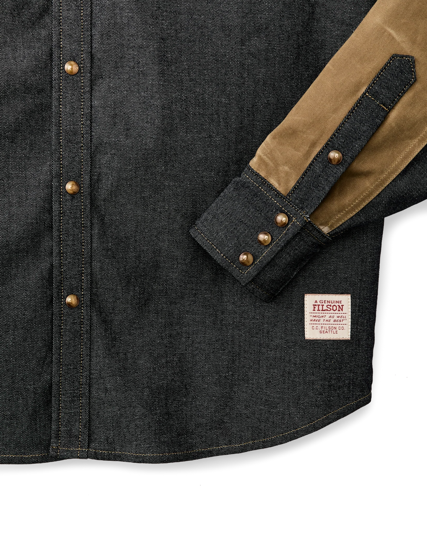 WRANGLER X FILSON WILD ADVENTURE SHIRT - INDIGO