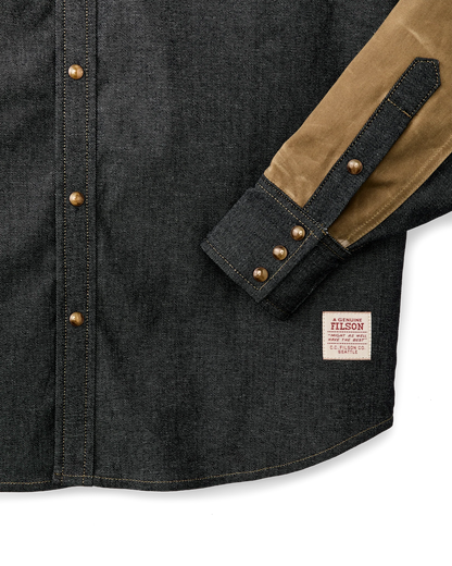 WRANGLER X FILSON WILD ADVENTURE SHIRT - INDIGO