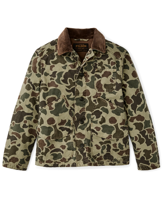 FILSON CANVAS OUTFITTER JACKET - TUNDRA SHRUB CAMO