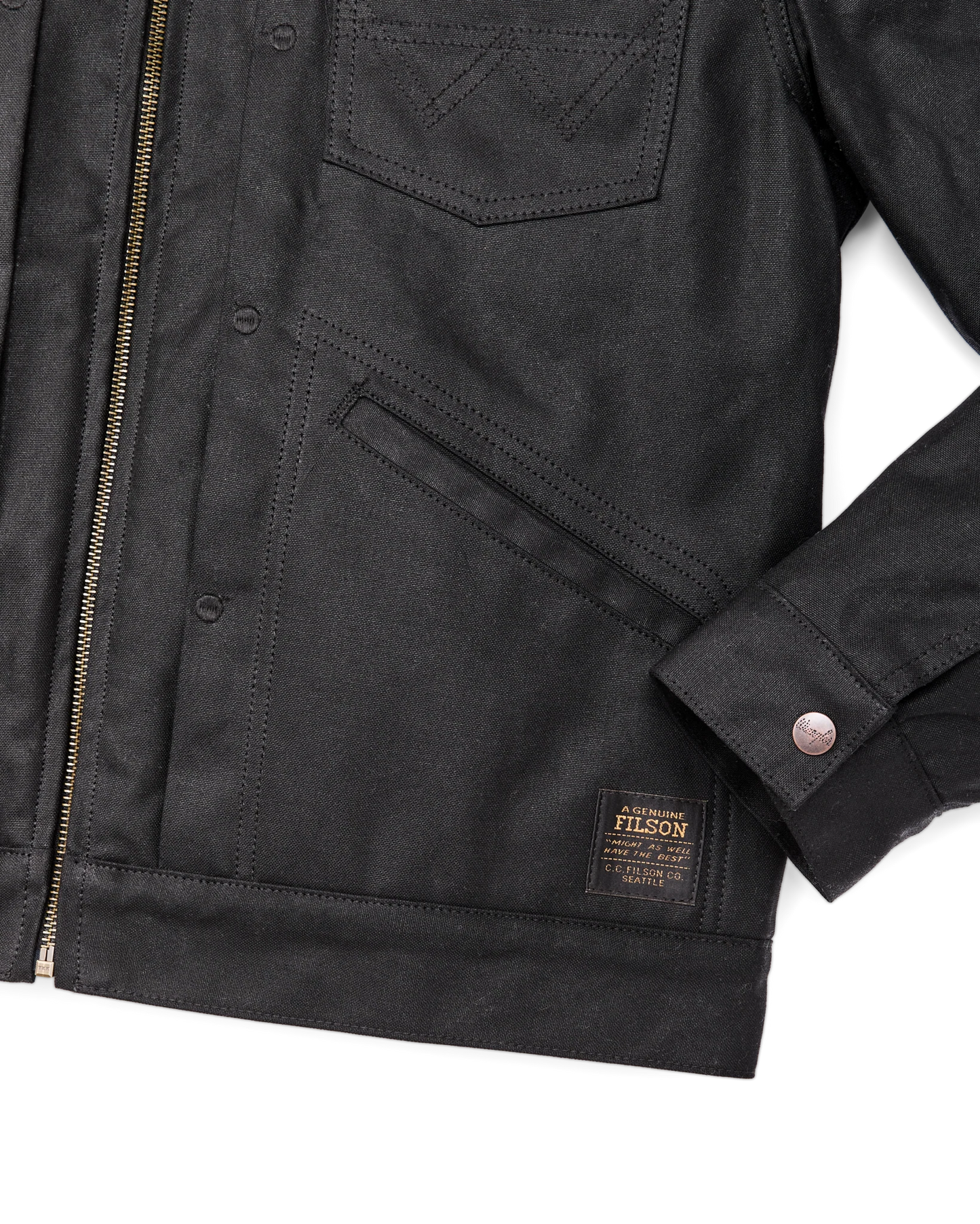 WRANGLER X FILSON ADVENTURE JACKET - BLACK
