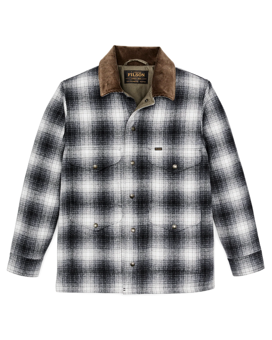 FILSON SPOKANE INSULATED CRUISER JACKET - CHARCOAL OMBRE
