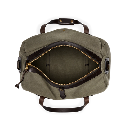 FILSON SMALL RUGGED TWILL DUFFLE BAG - Otter Green