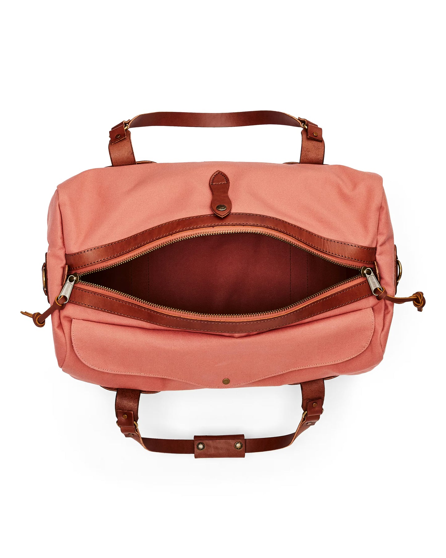FILSON MEDIUM RUGGED TWILL DUFFLE BAG - CEDAR RED LIMITED EDITION