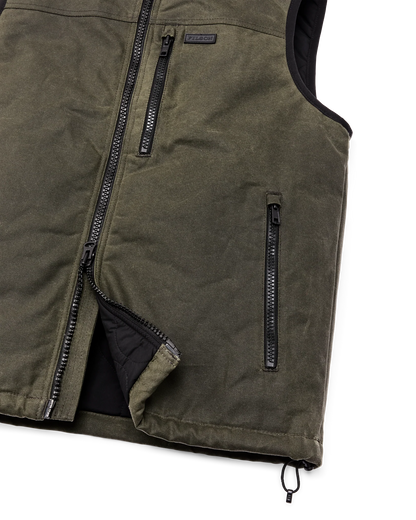 FILSON TIN CLOTH PRIMALOFT® VEST - OTTER GREEN