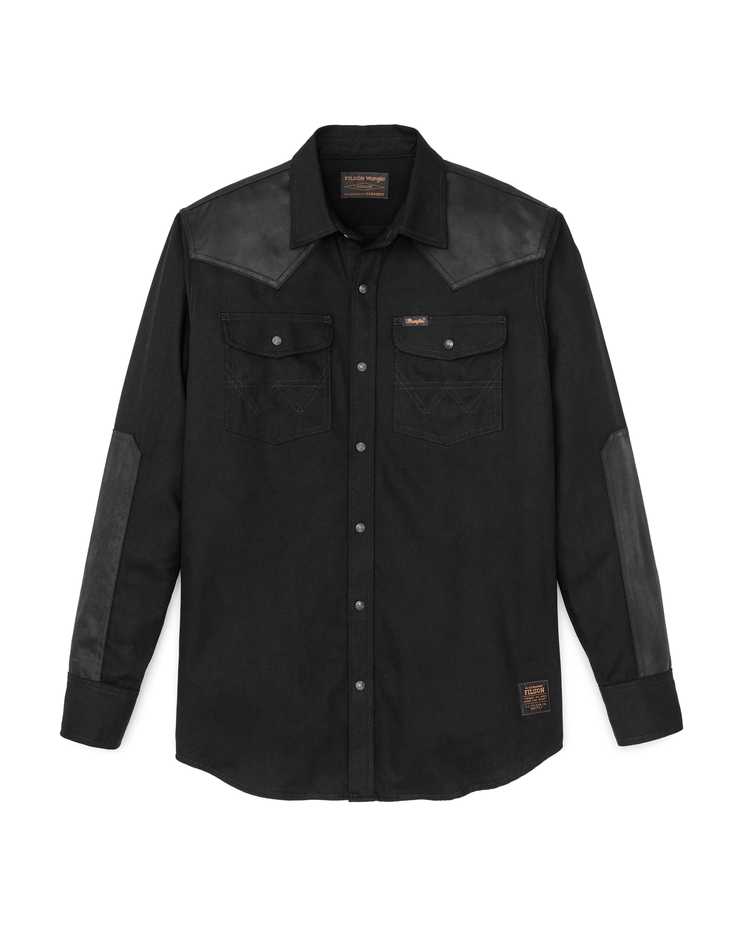 WRANGLER X FILSON WILD ADVENTURE SHIRT - BLACK