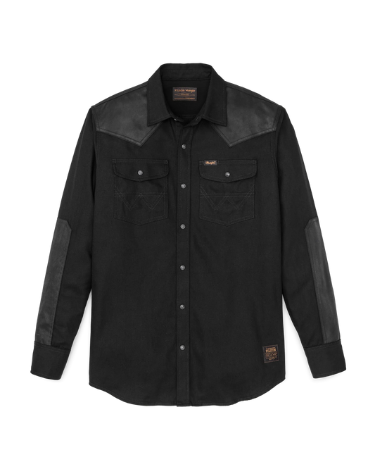 WRANGLER X FILSON WILD ADVENTURE SHIRT - BLACK