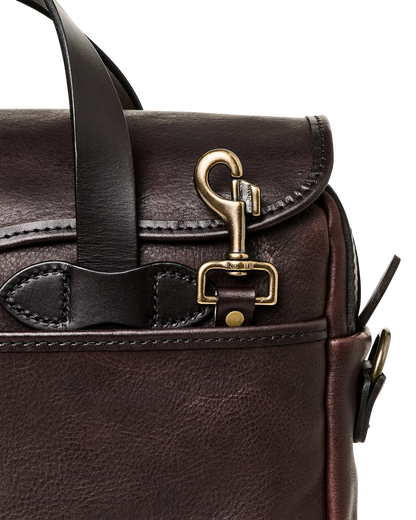 FILSON HERITAGE LEATHER JOURNEYMAN ORIGINAL BRIEFCASE - BALLARD BROWN