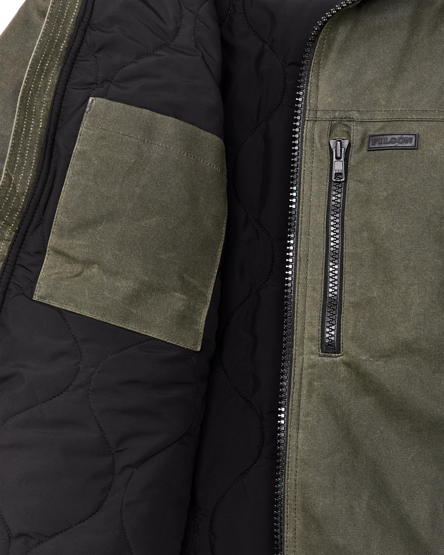 FILSON TIN CLOTH PRIMALOFT® JACKET - OTTER GREEN
