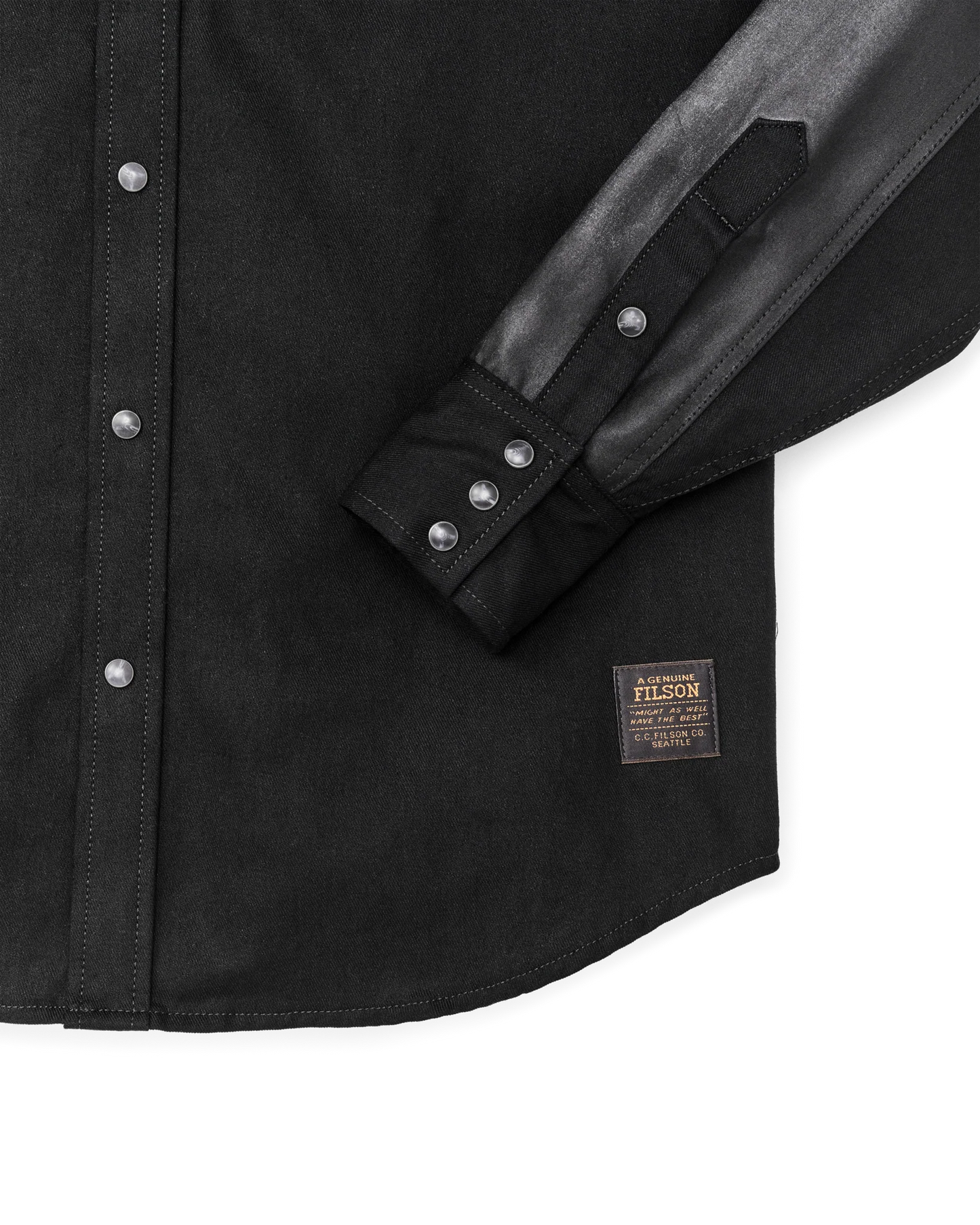 WRANGLER X FILSON WILD ADVENTURE SHIRT - BLACK