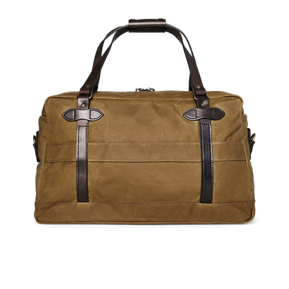 FILSON 48-HOUR TIN CLOTH DUFFLE BAG - DARK TAN