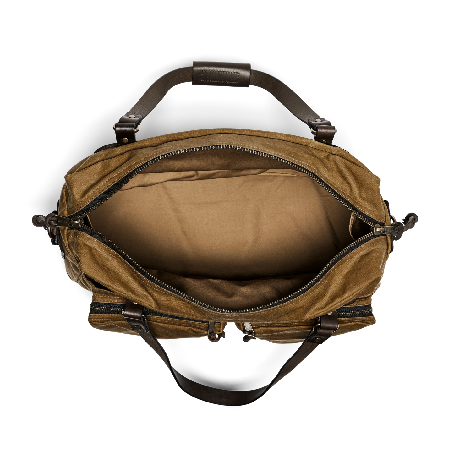 FILSON 48-HOUR TIN CLOTH DUFFLE BAG - DARK TAN