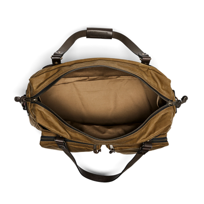 FILSON 48-HOUR TIN CLOTH DUFFLE BAG - DARK TAN