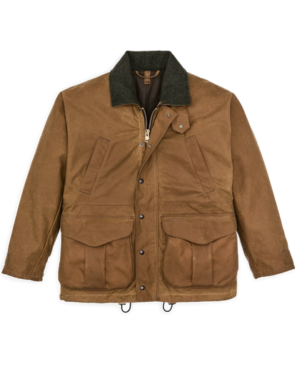 FILSON LINED TIN CLOTH FIELD JACKET - DARK TAN
