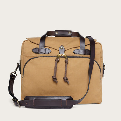 FILSON RUGGED TWILL PADDED COMPUTER BAG - TAN