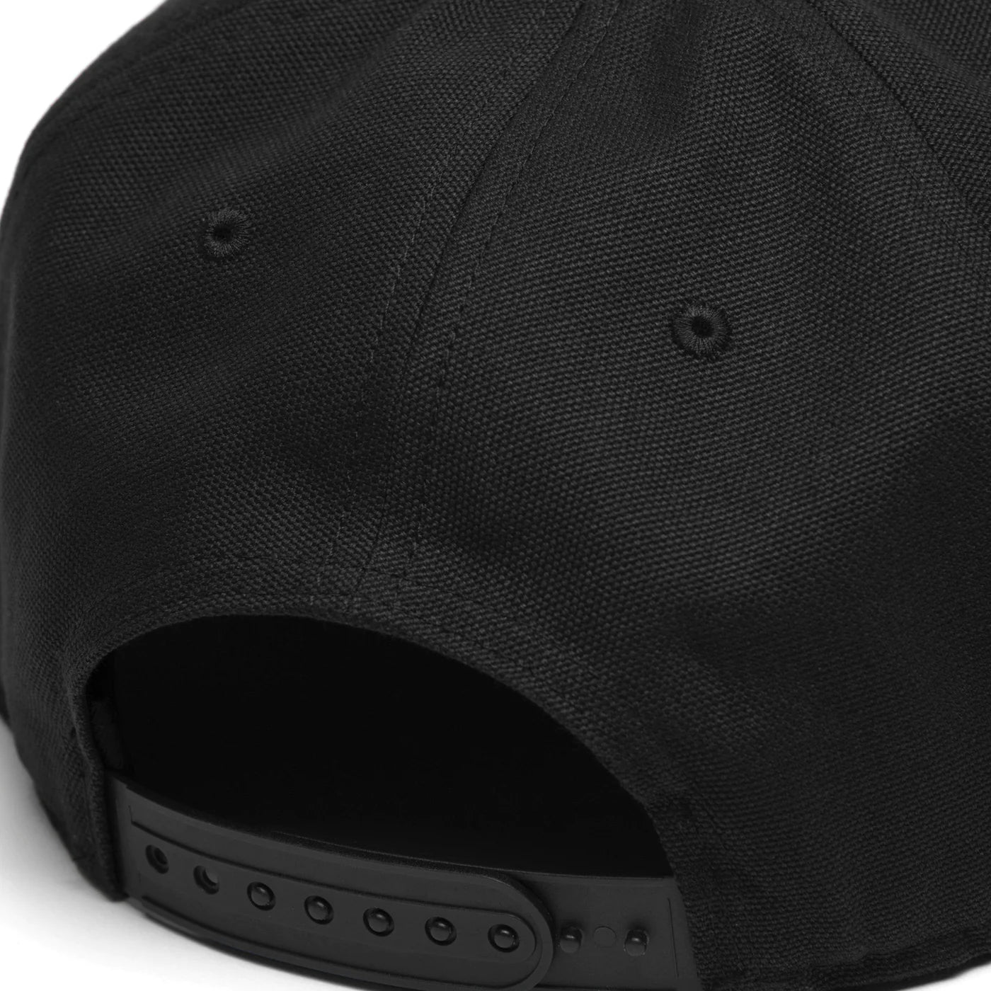 CARHARTT WIP LOGO CAP - BLACK