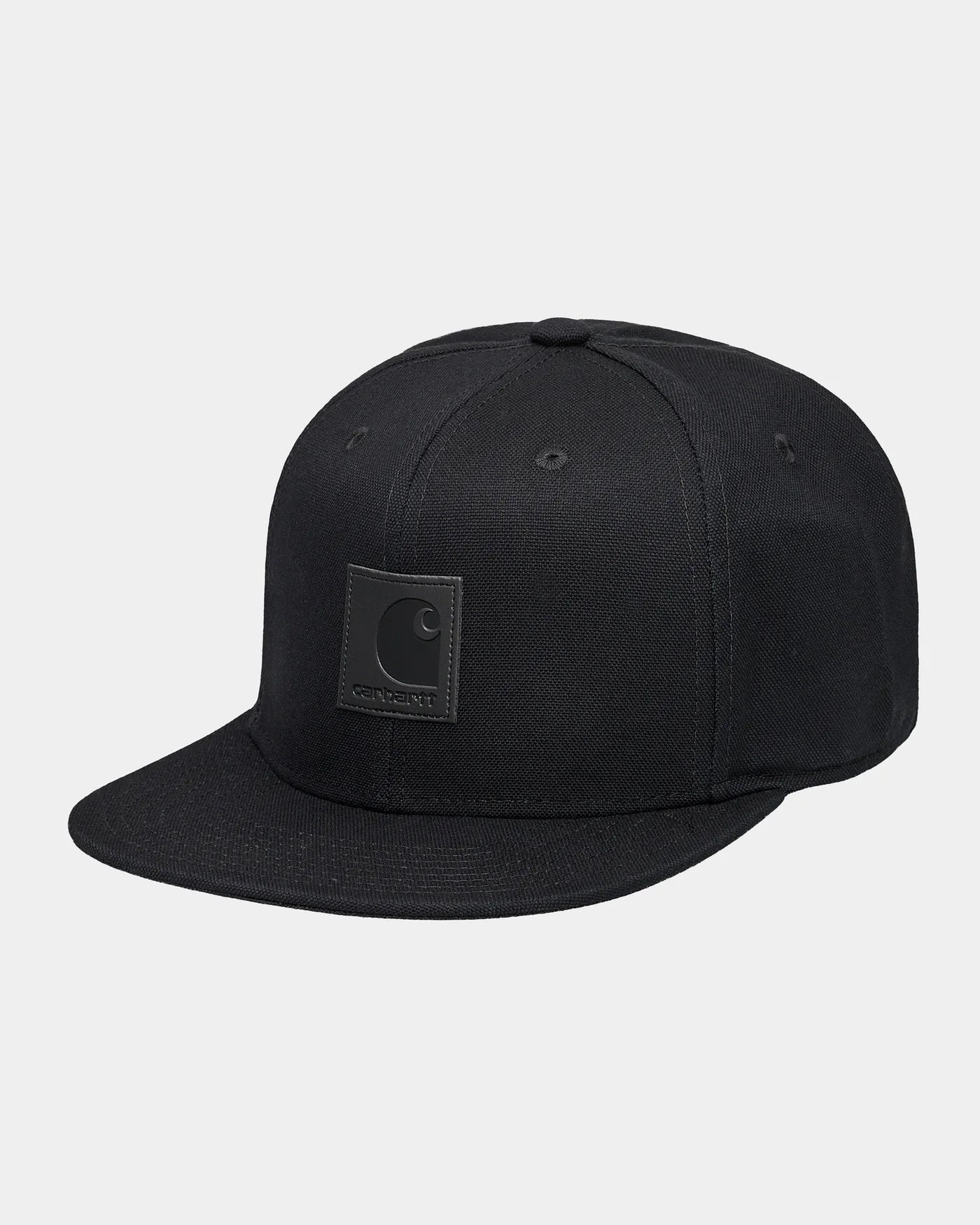 CARHARTT WIP LOGO CAP - BLACK