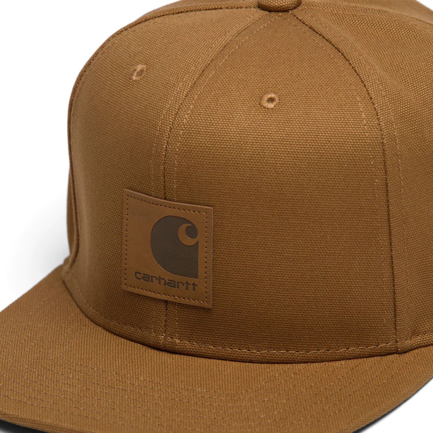 CARHARTT WIP LOGO CAP - HAMILTON BROWN