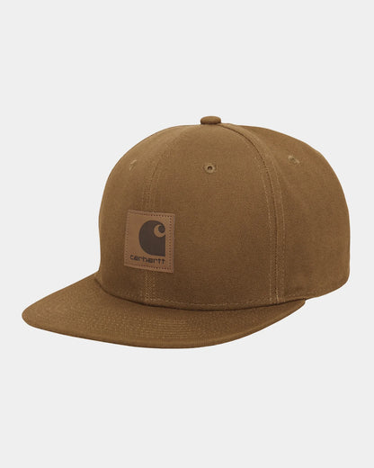 CARHARTT WIP LOGO CAP - HAMILTON BROWN