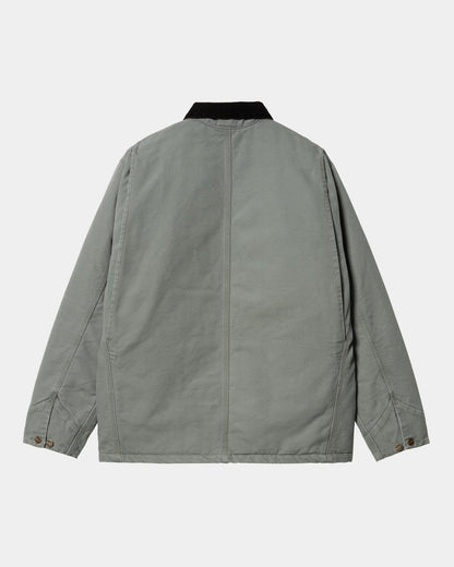 CARHARTT WIP OG CHORE COAT - SMOKE GREEN AGED CANVAS