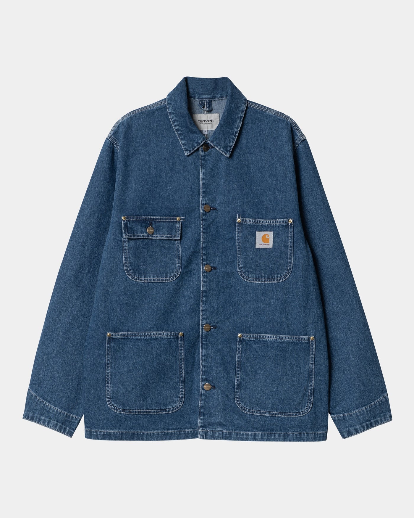 CARHARTT WIP OG CHORE COAT - BLUE STONE WASHED