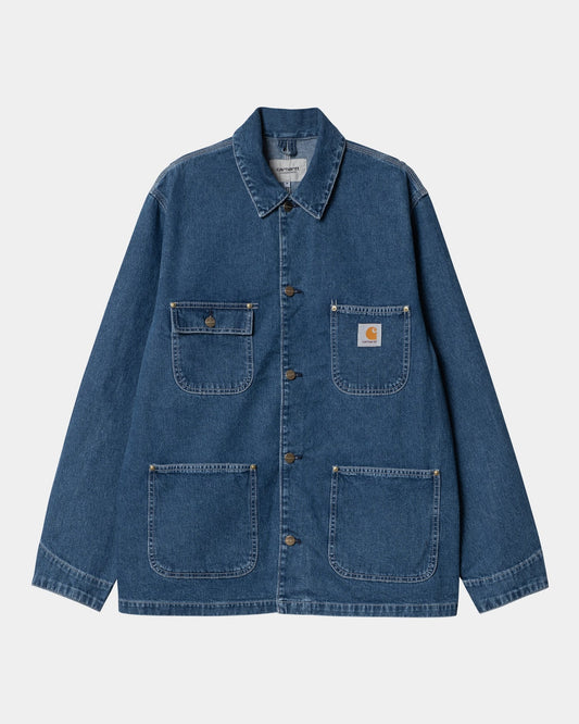 CARHARTT WIP OG CHORE COAT - BLUE STONE WASHED