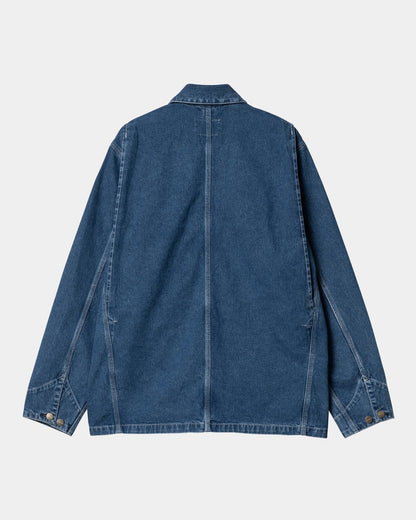 CARHARTT WIP OG CHORE COAT - BLUE STONE WASHED