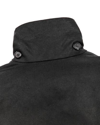 FILSON LINED TIN CLOTH CRUISER JACKET - BLACK