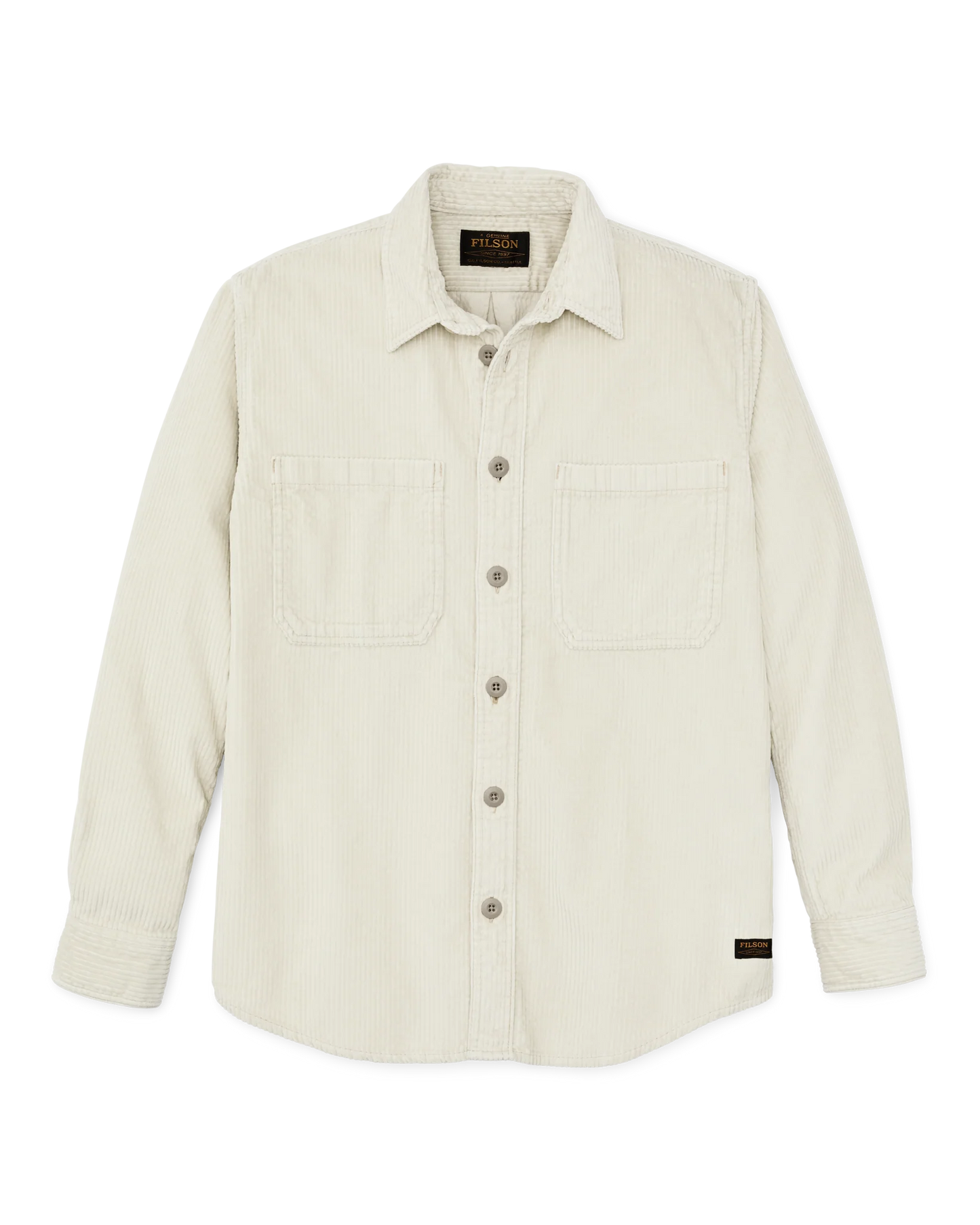 FILSON 6-WALE CORDUROY SHIRT - KHAKI