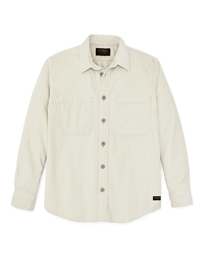 FILSON 6-WALE CORDUROY SHIRT - KHAKI