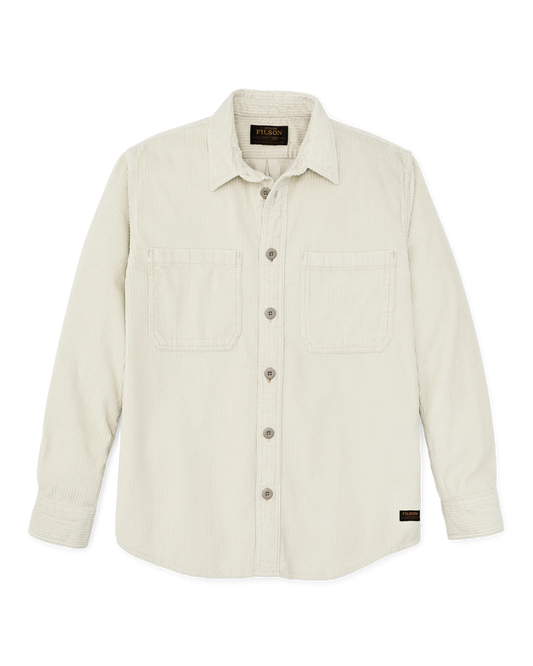 FILSON 6-WALE CORDUROY SHIRT - KHAKI