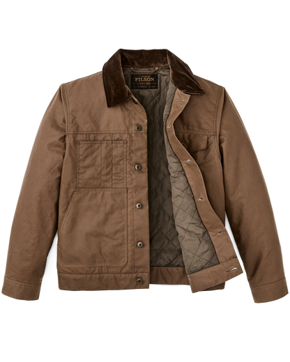 FILSON INSULATED SHORT CRUISER - DARK BROWN