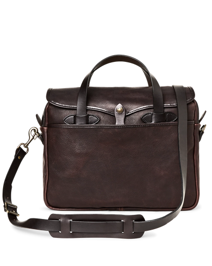 FILSON HERITAGE LEATHER JOURNEYMAN ORIGINAL BRIEFCASE - BALLARD BROWN