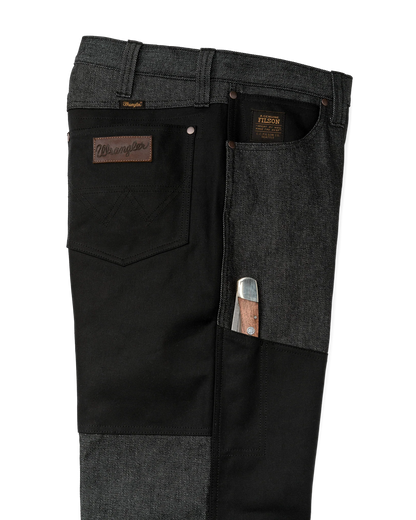 WRANGLER X FILSON WILD ADVENTURE JEANS - BLACK