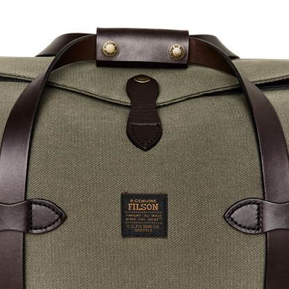 FILSON SMALL RUGGED TWILL DUFFLE BAG - Otter Green