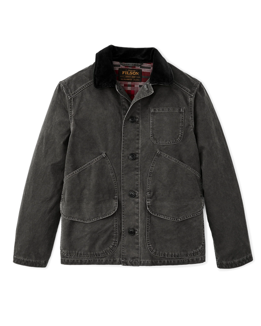 FILSON CANVAS OUTFITTER JACKET - PEAT