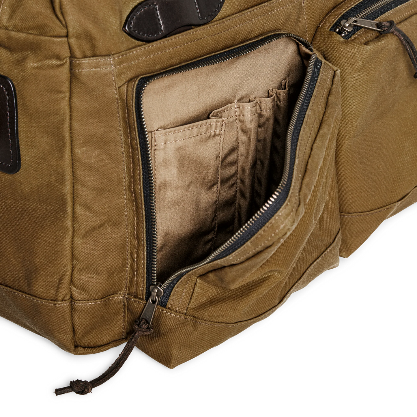 FILSON 48-HOUR TIN CLOTH DUFFLE BAG - DARK TAN