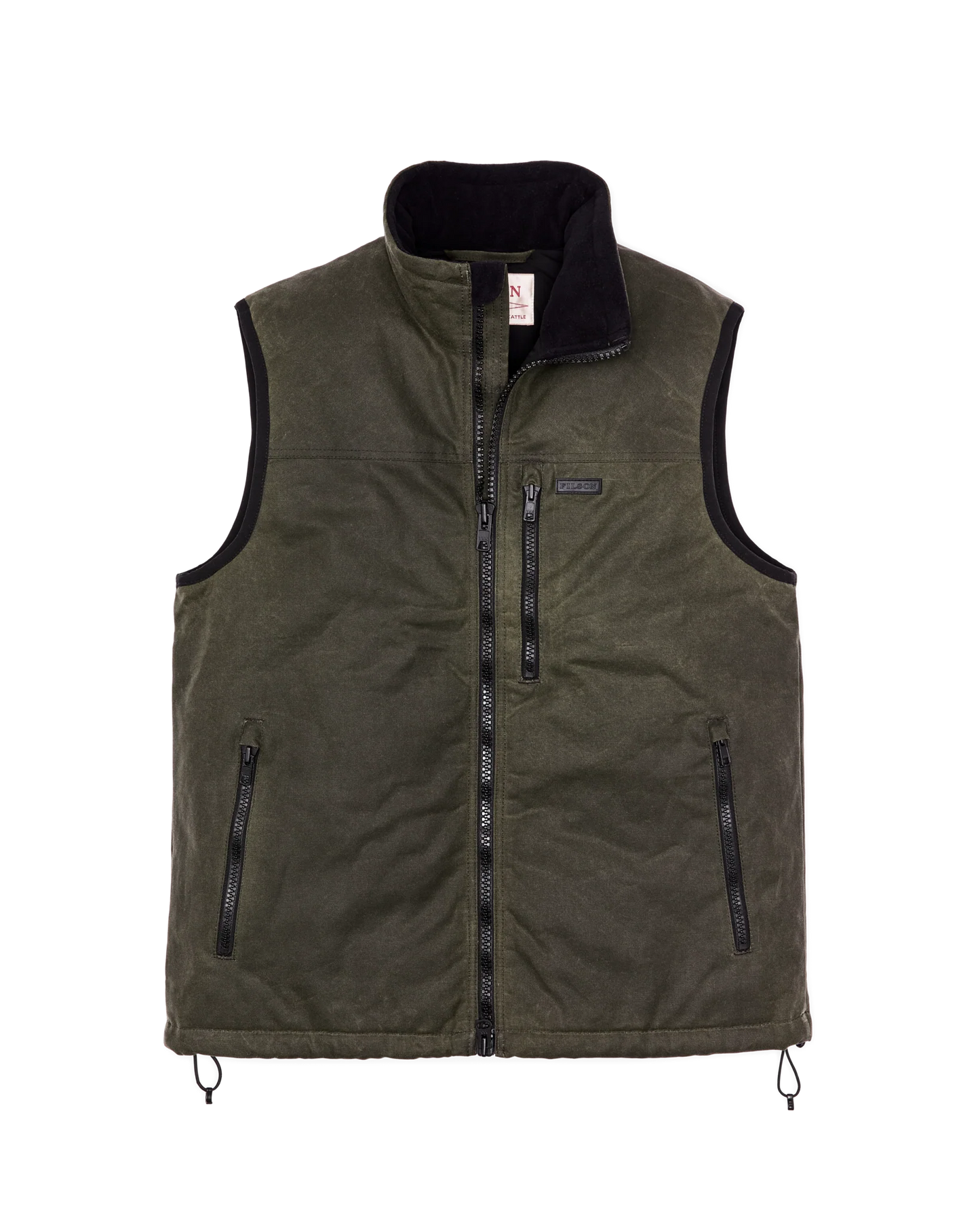 FILSON TIN CLOTH PRIMALOFT® VEST - OTTER GREEN