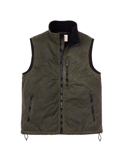 FILSON TIN CLOTH PRIMALOFT® VEST - OTTER GREEN