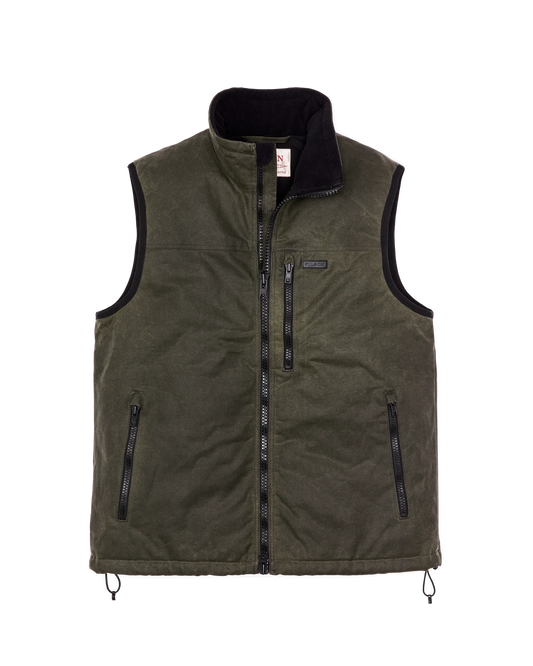 FILSON TIN CLOTH PRIMALOFT® VEST - OTTER GREEN
