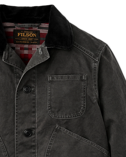 FILSON CANVAS OUTFITTER JACKET - PEAT