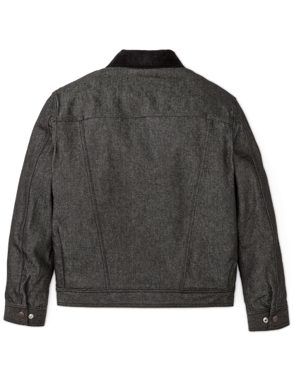 WRANGLER X FILSON DENIM WORK JACKET - BLACK