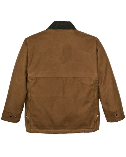 FILSON LINED TIN CLOTH FIELD JACKET - DARK TAN